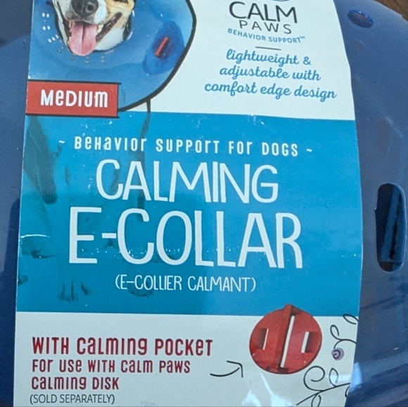 Pet Calm Paws Calming E-Collar For Dogs. New Size Medium - Picture 5 of 7